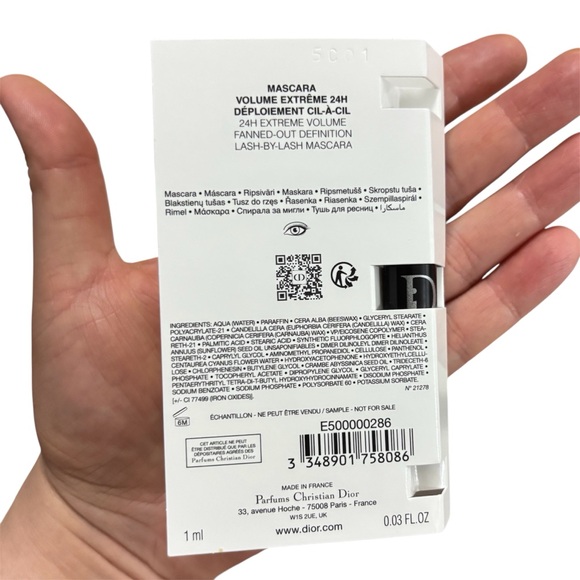 3/$20 Dior Diorshow Overvolume Extreme Volume Mascara 1 mL - Picture 4 of 6